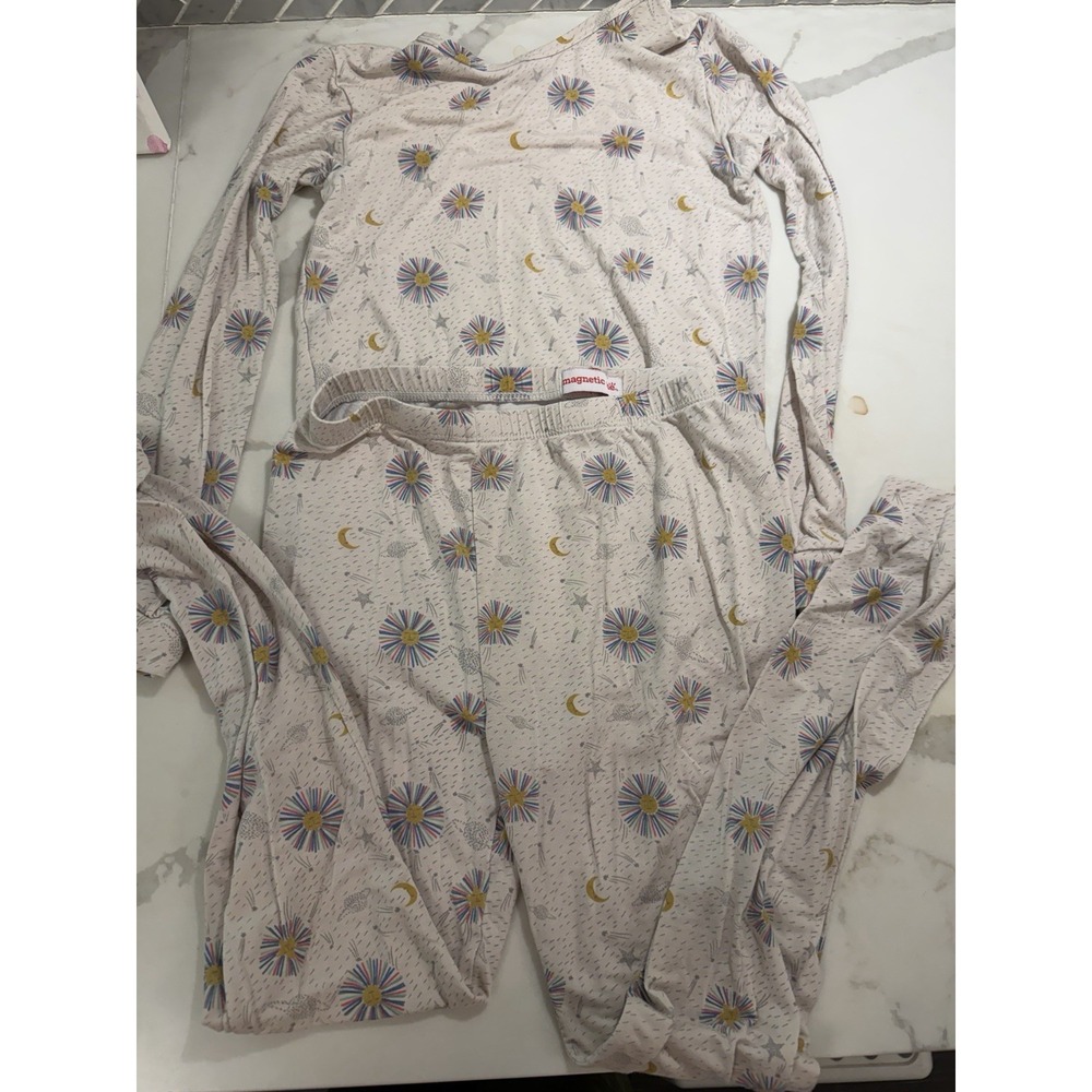 Magnetic Me Size 8 Long Sleeve Pj Set Play Celestial Sun stars Pajama